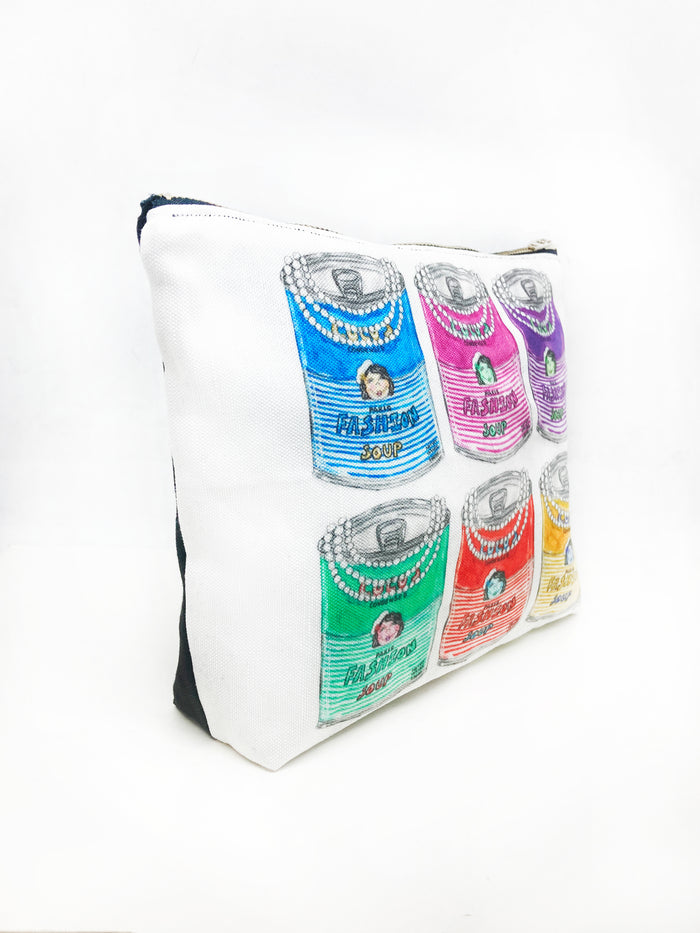 Fashion Soup T Bottom Cosmetic Bag