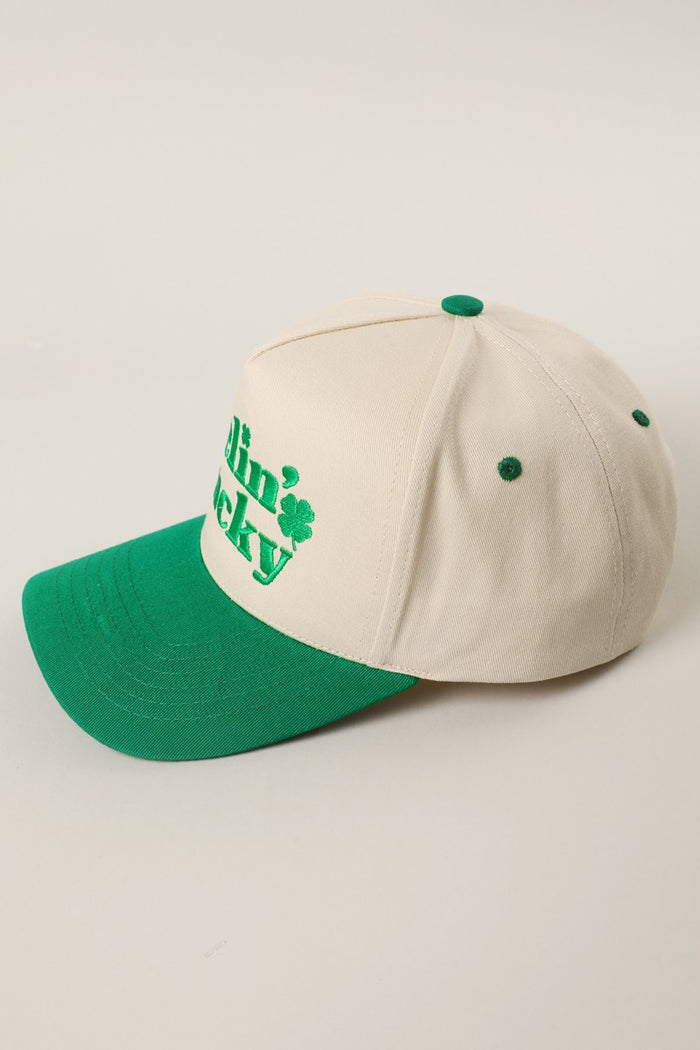 Feelin' Lucky Embroider Trucker Hat