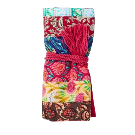 Floral Jewelry Roll