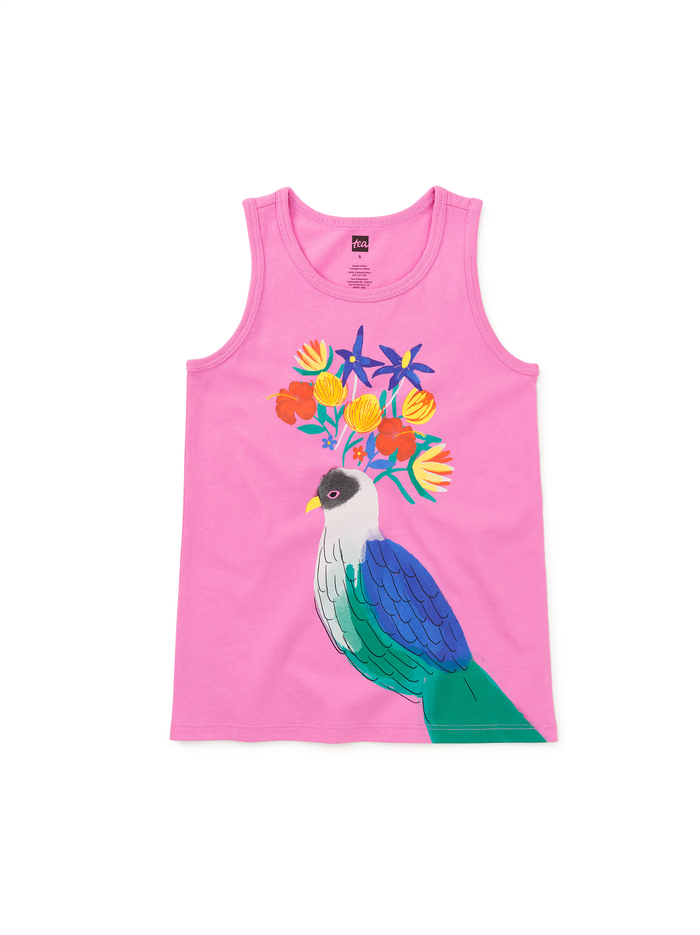 Floral Turaco Graphic Tank