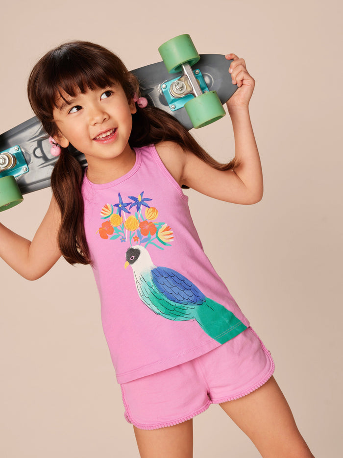 Floral Turaco Graphic Tank