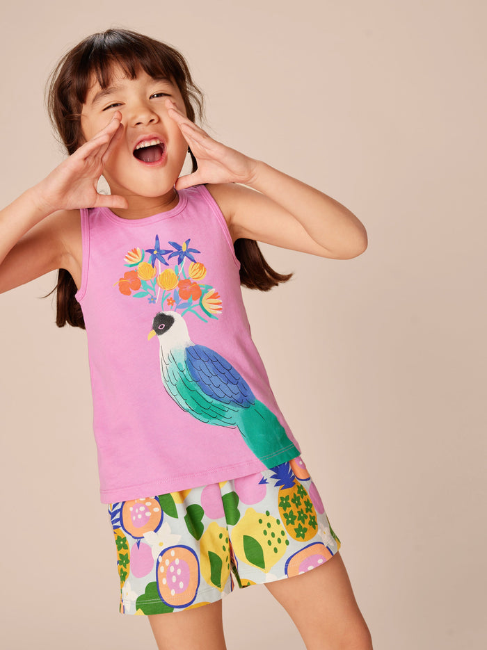 Floral Turaco Graphic Tank
