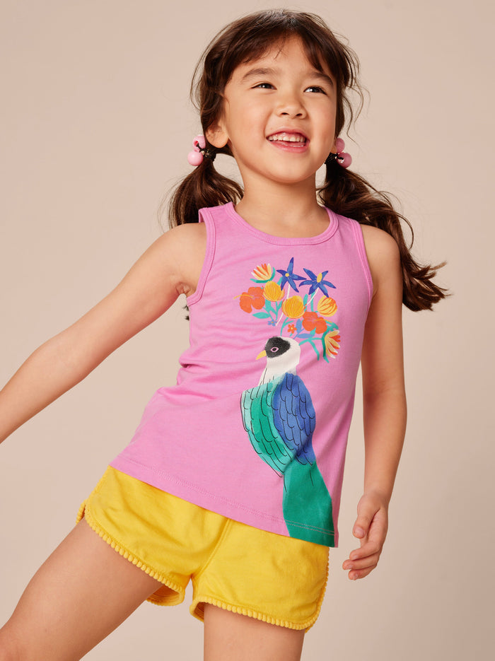 Floral Turaco Graphic Tank
