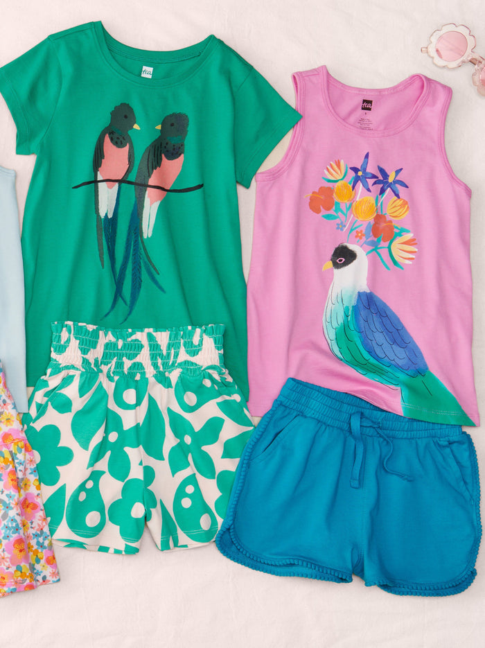 Floral Turaco Graphic Tank