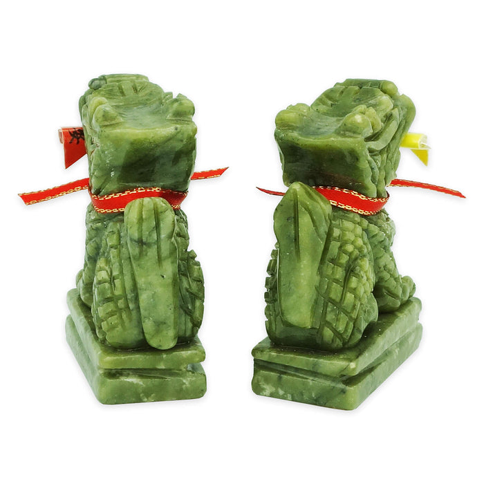 Flourishing Aspirations (Pair of Southern Jade Chilins)