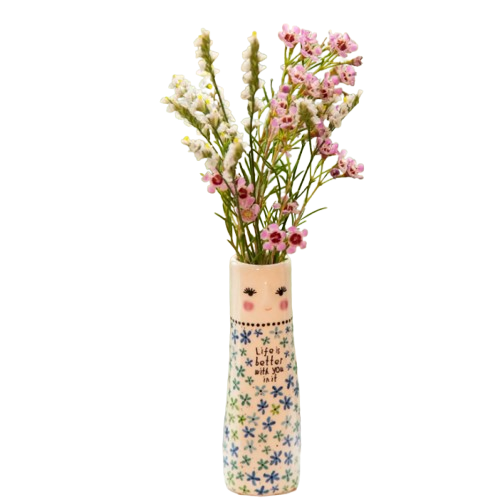 Friend Bud Vase