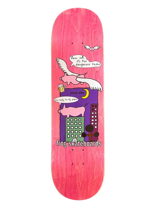 FROG PAPA KNOWS BEST JESSE ALBA DECK (8.6)