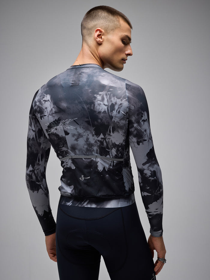 G90 LIGHT LS UNISEX BLOOM JERSEY - BLACK