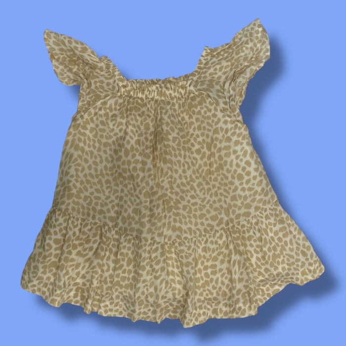 gap leopard dress 2y