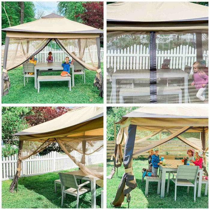 Gazebo Tent with Netting Carry Bag