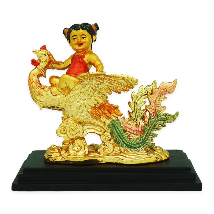 Girl Riding the Phoenix