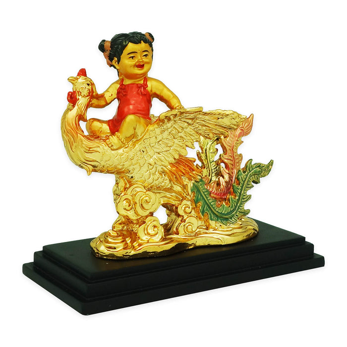Girl Riding the Phoenix