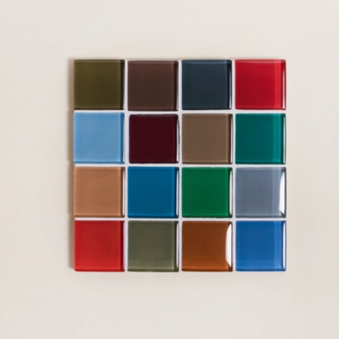 Glass Tile Coaster