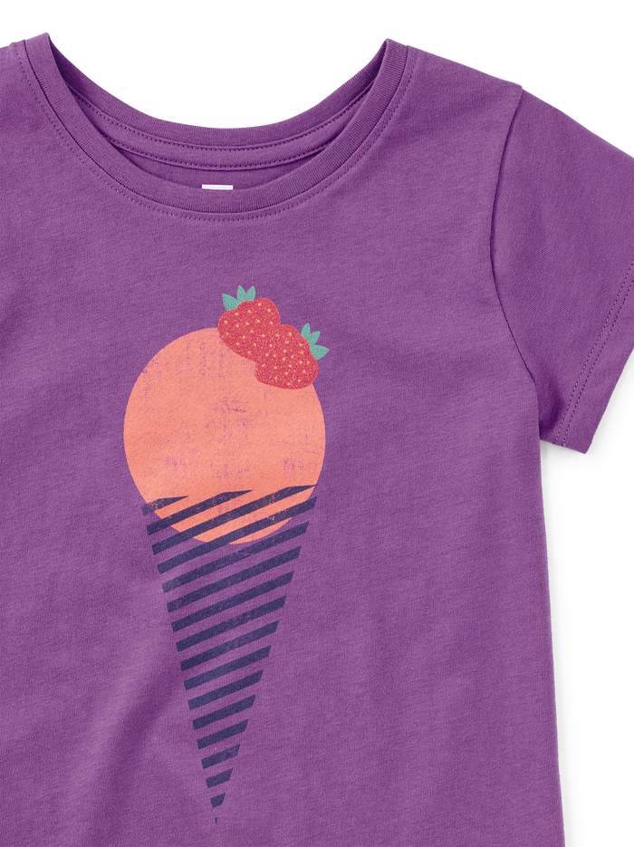 Glitter Strawberry Graphic Tee
