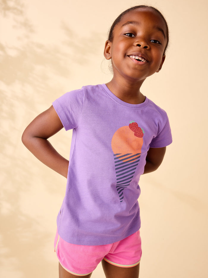 Glitter Strawberry Graphic Tee