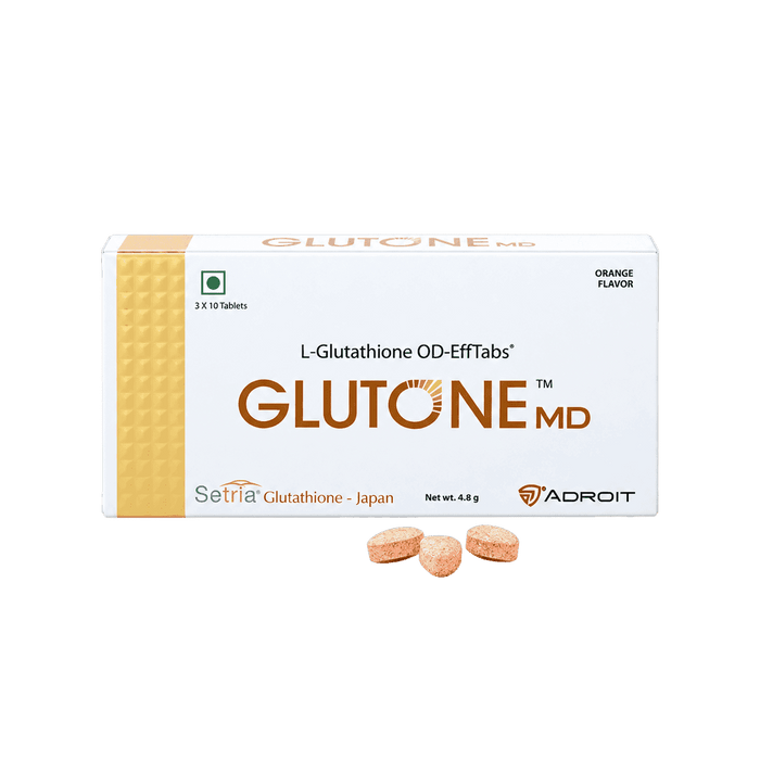 Glutone MD L-Glutathione 3X10, 30 TAB