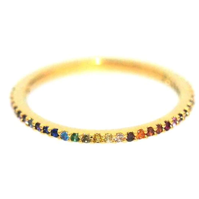 Gold Rainbow Ring