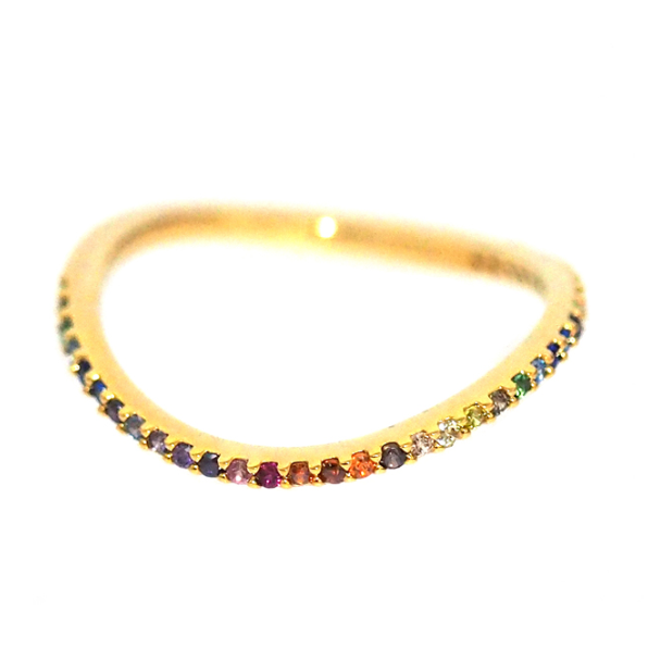 Gold Rainbow Ring
