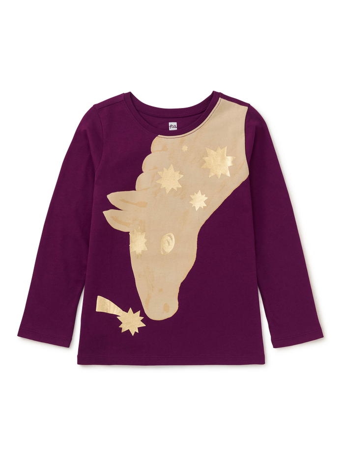 Golden Horse Graphic Tee