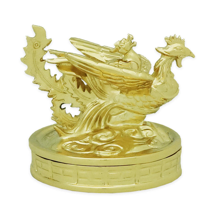 Golden Pi Yao Riding on Phoenix