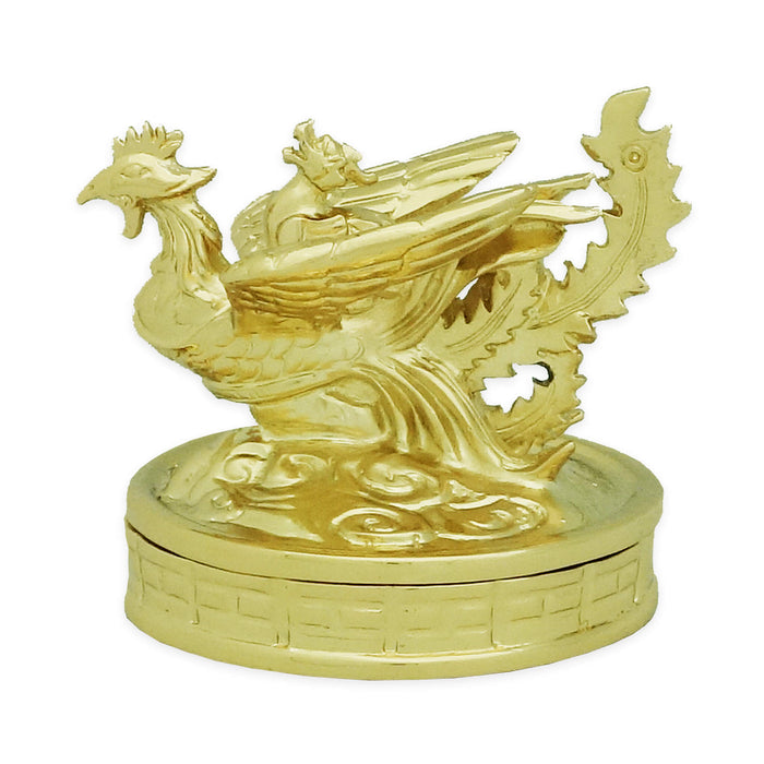 Golden Pi Yao Riding on Phoenix