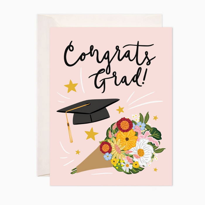 Grad Bouquet Card