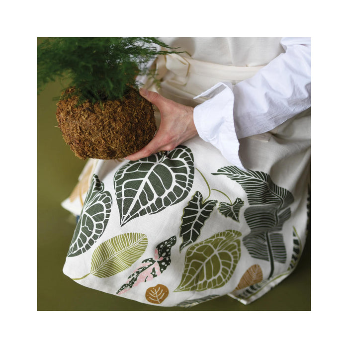 Green Thumb Organic Apron - detail