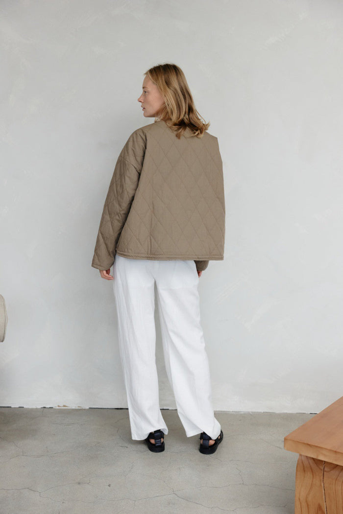 QUILTED OVERSIZED JACKET