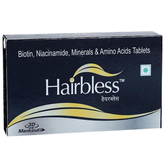 Hairbless Tablet Strip 2x15 Cap (30 Tab)