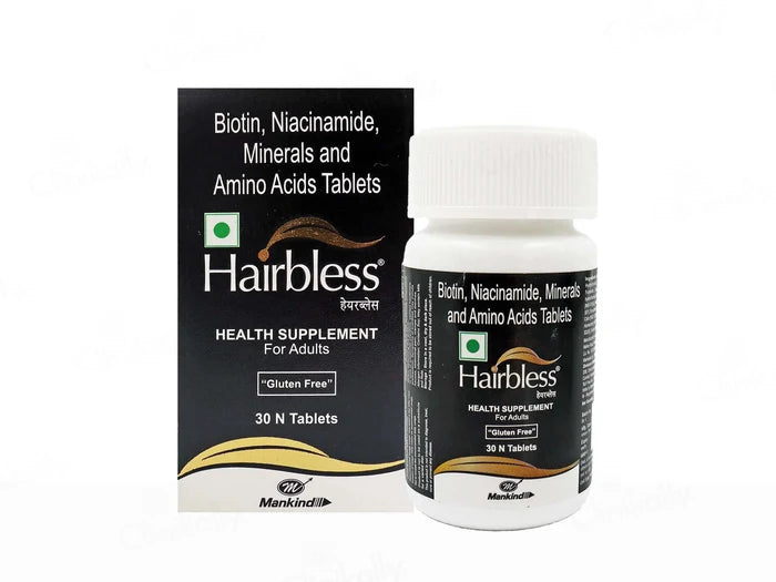 Hairbless Tablets bottle (30 Tab)