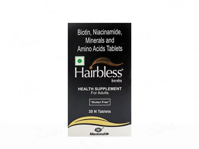 Hairbless Tablets bottle (30 Tab)
