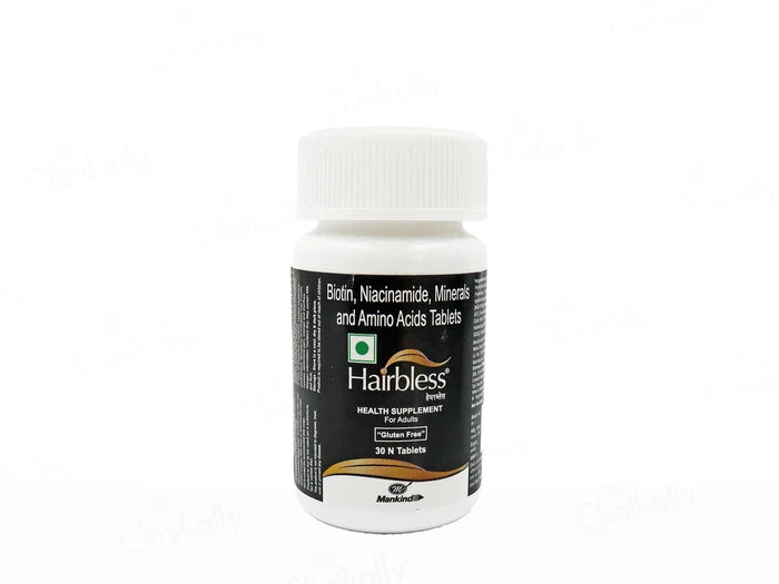 Hairbless Tablets bottle (30 Tab)