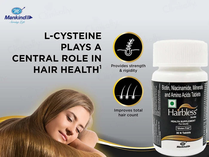 Hairbless Tablets bottle (30 Tab)