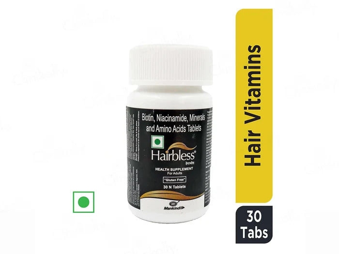 Hairbless Tablets bottle (30 Tab)