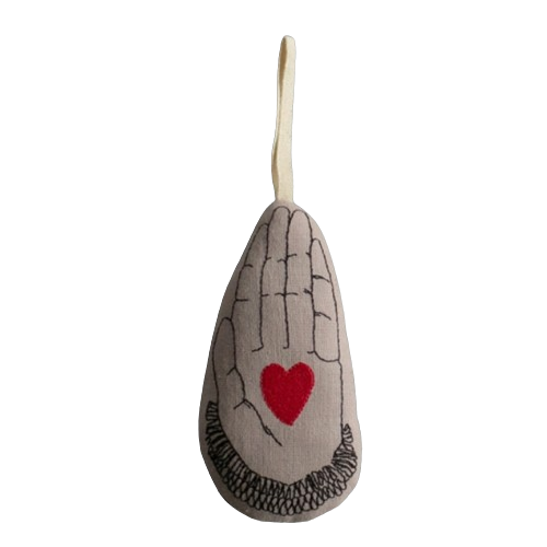 Heart in Hand Ornament