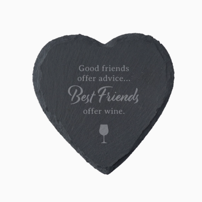Heart Slate Coaster