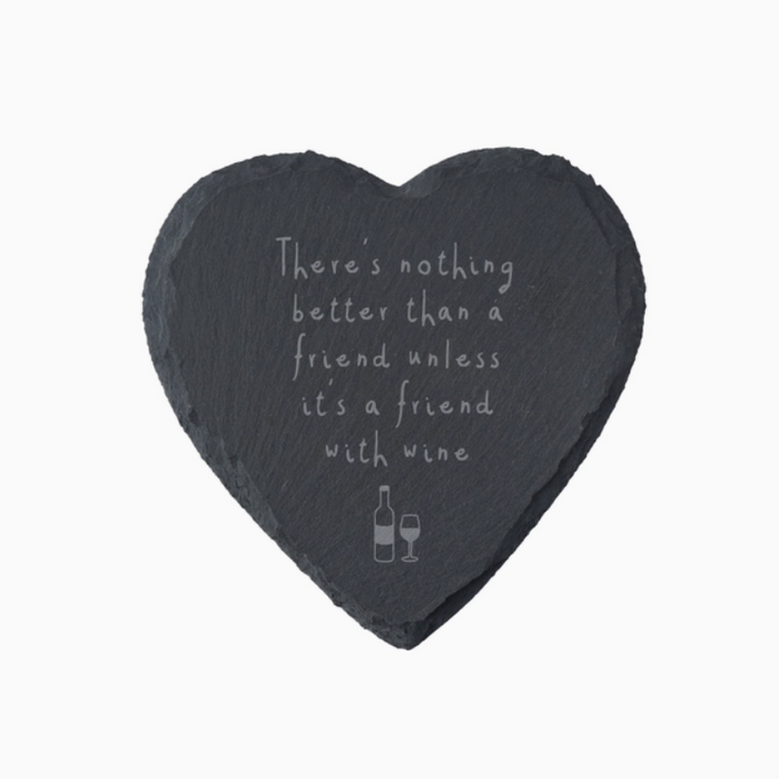 Heart Slate Coaster