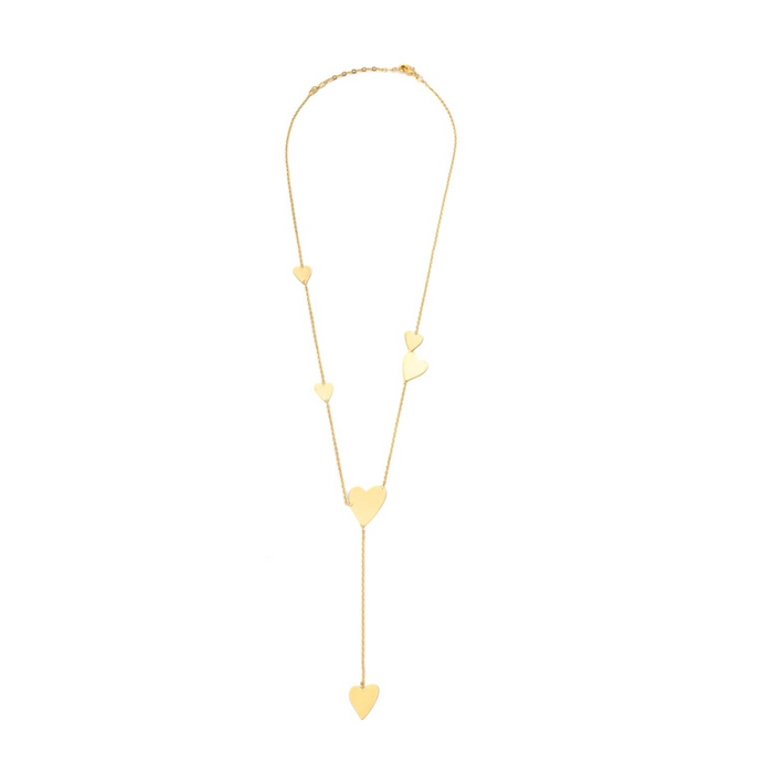 Heart "Y" Necklace