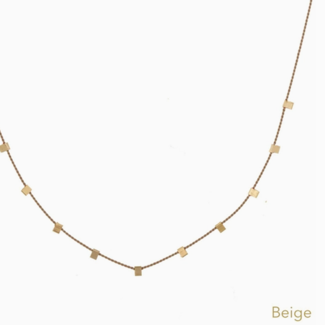 Hello Necklace