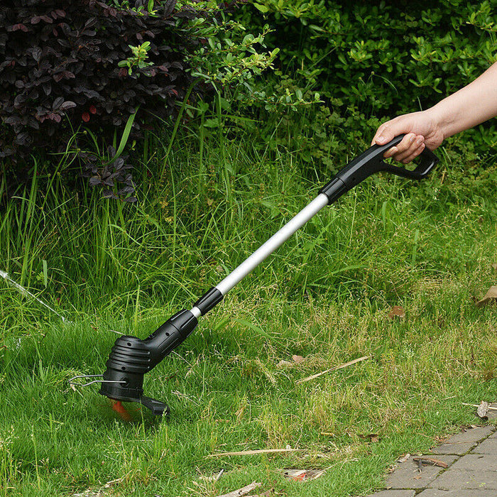 High Powered USB Rechargeable Handheld Weed Lawn Edger Grass Trimmer