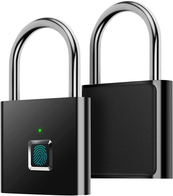 High Security Waterproof Smart Fingerprint Biometric Padlock