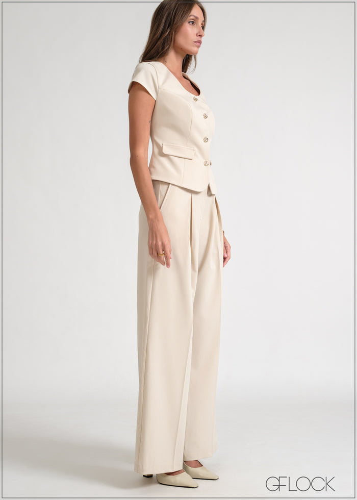 High Waisted Pant - 170826