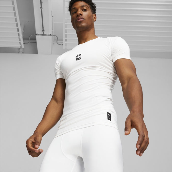 PUMA Hoops Team Short Sleeve Top Baselayer