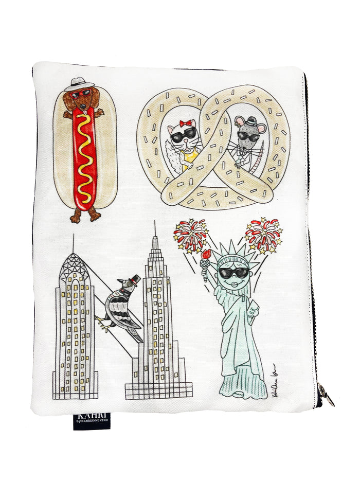 I Pretzel NY Clutch
