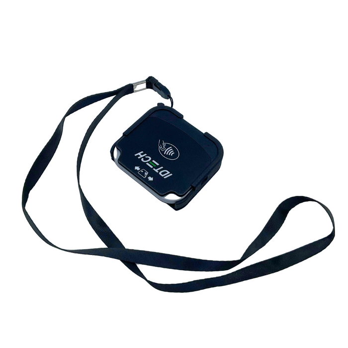 IDTECH VP3350 card reader with lanyard