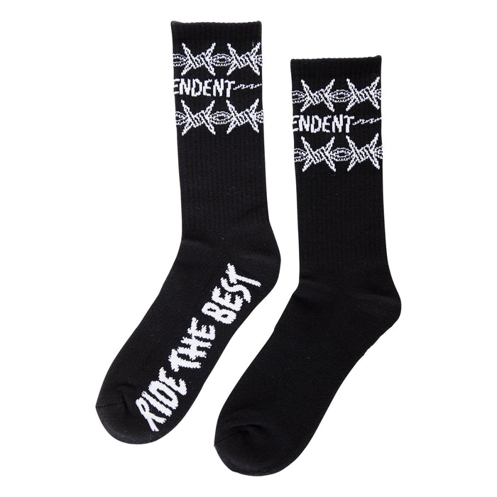 INDEPENDENT BRATRUD NOTEBOOK CREW SOCKS (1 PAIR)