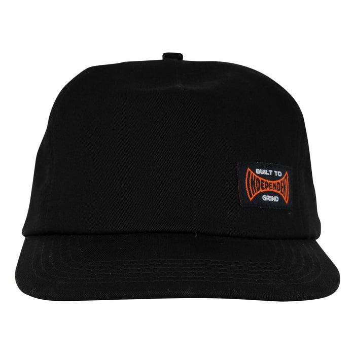 INDEPENDENT BUILT TO GRIND UNSTRUCTURED SNAPBACK HAT
