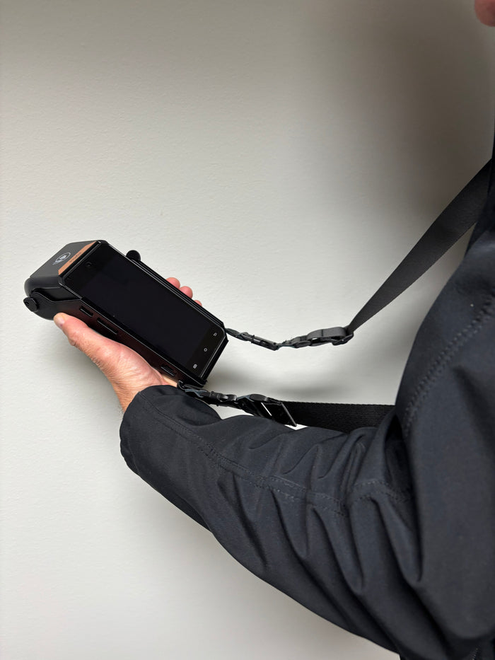 Ingenico Axium DX8000 Holder w/Shoulder and Hand  Strap