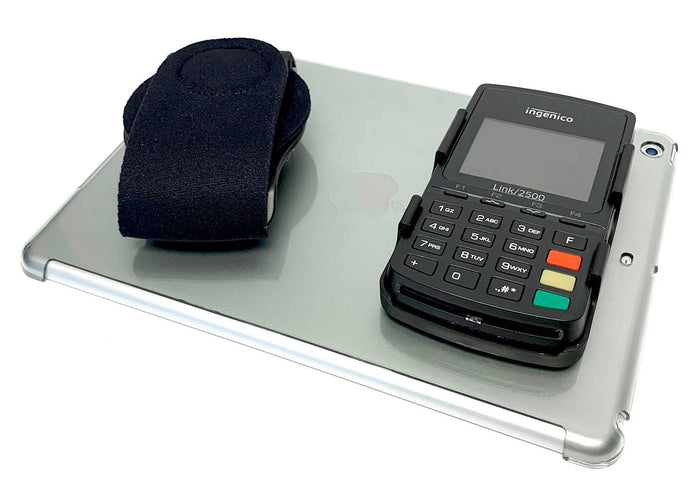 Ingenico Link2500 Sled Attachment on tablet - Image