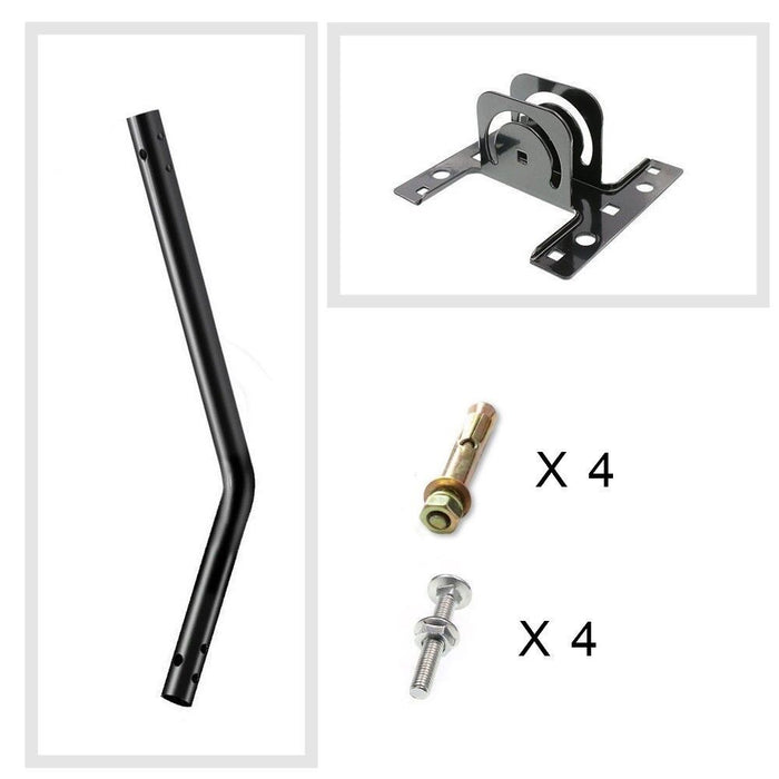 J Pole Mount For TV Antenna